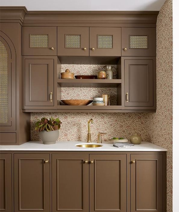 World Chocolate Day Special: Creative Brown Kitchen Cabinet Ideas