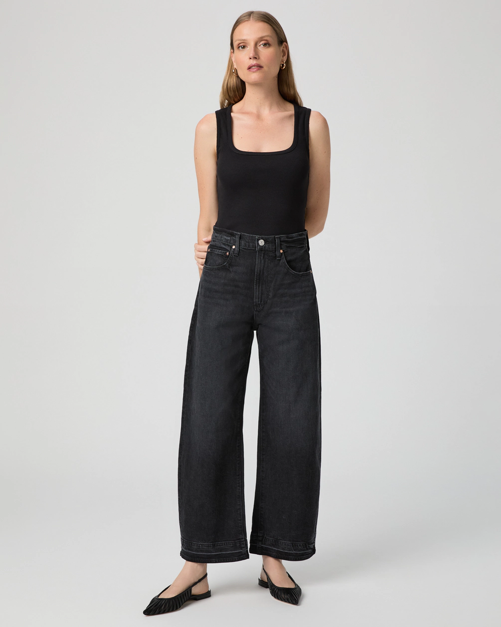 Arellia Ankle Barrel Leg Jean